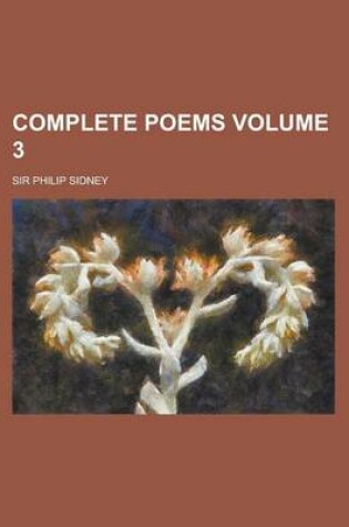 Cover of Complete Poems Volume 3