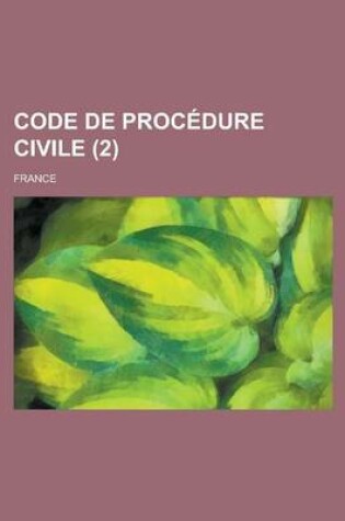 Cover of Code de Procedure Civile (2)