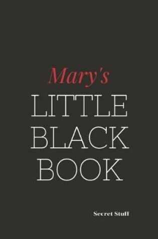 Cover of Mary's Little Black Book