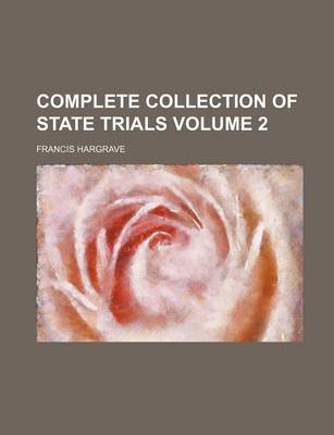 Book cover for Complete Collection of State Trials Volume 2