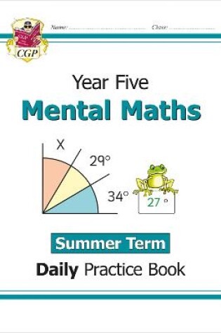 Cover of New KS2 Mental Maths Daily Practice Book: Year 5 - Summer Term