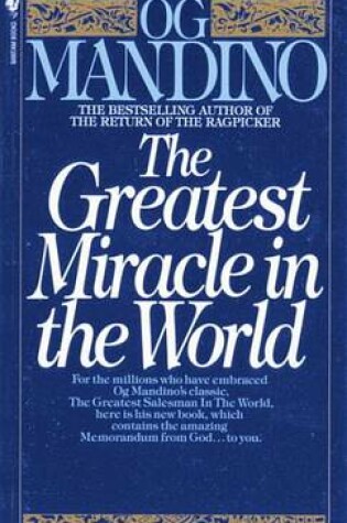 Cover of The Greatest Miracle in the World