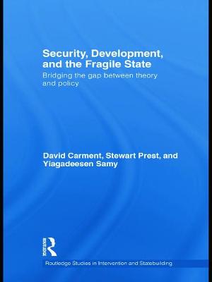 Book cover for Security, Development and the Fragile State