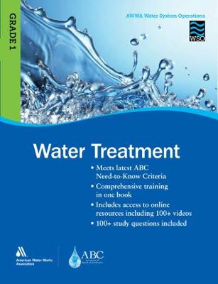 Book cover for WSO Water Treatment, Grade 1