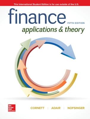 Book cover for ISE Finance: Applications and Theory