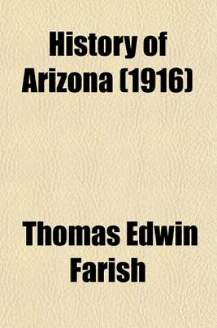 Cover of History of Arizona (Volume 3)