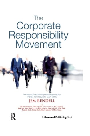 Cover of The Corporate Responsibility Movement