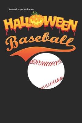 Book cover for Baseball player Halloween