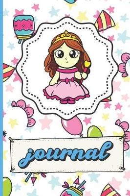 Book cover for Princess Birthday Party Journal