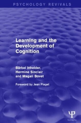 Cover of Learning and the Development of Cognition (Psychology Revivals)