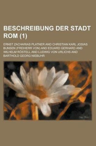 Cover of Beschreibung Der Stadt ROM (1)