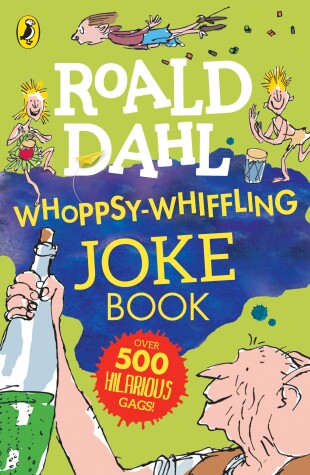 Book cover for Roald Dahl Whoppsy-Whiffling Joke Book