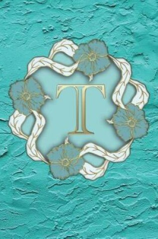 Cover of T Monogram Notebook