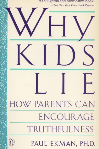 Cover of Why Kids Lie