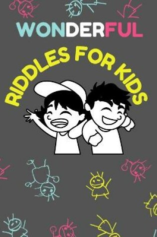 Cover of Wonderful riddles for kids