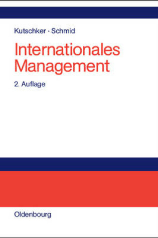 Cover of Internationales Management