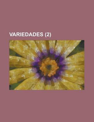 Book cover for Variedades (2 )