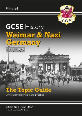 Book cover for GCSE History Edexcel Topic Revision Guide - Weimar and Nazi Germany, 1918-1939