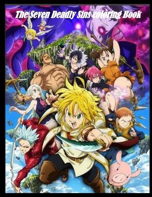 Book cover for The Seven Deadly Sins Coloring Book