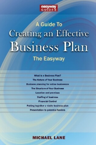 Cover of A Guide to Creating an Effective Business Plan