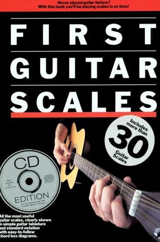 Cover of First Guitar Scales (Book/CD)