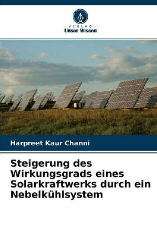 Cover of Steigerung des Wirkungsgrads eines Solarkraftwerks durch ein Nebelkühlsystem