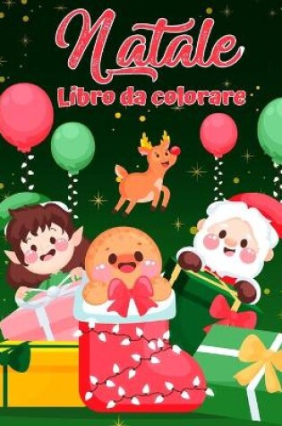 Cover of Libro da colorare natalizio per bambini piccoli e bambini