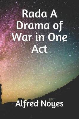 Book cover for Rada A Drama of War in One Act