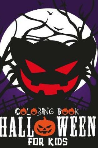 Cover of Halloween Coloring Book for Kids