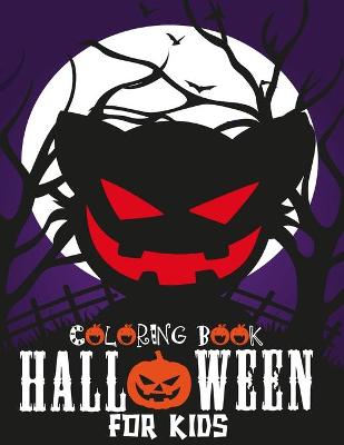 Book cover for Halloween Coloring Book for Kids