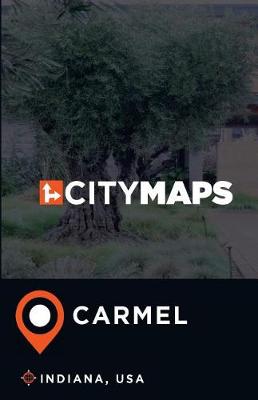 Book cover for City Maps Carmel Indiana, USA