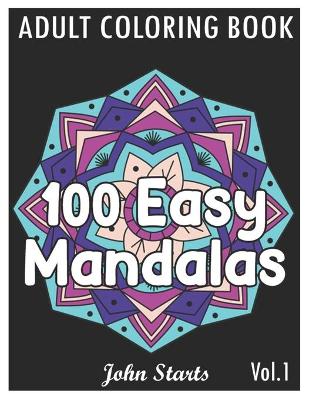 Book cover for 100 Easy Mandalas