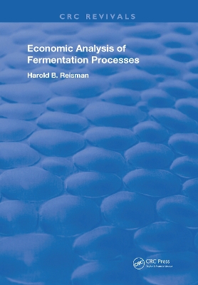 Book cover for Economic Analysis of Fermentation Processes