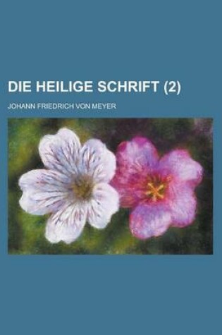 Cover of Die Heilige Schrift (2)