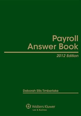 Book cover for Payroll Answer Book, 2012 Edition