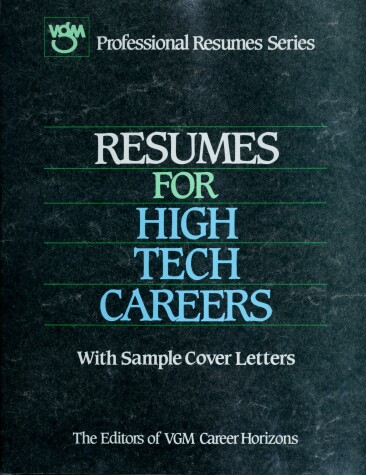 Book cover for Resumes: High Tech Careers