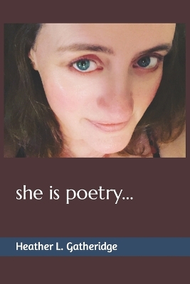 Book cover for she is poetry