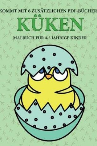 Cover of Malbuch für 4-5 jährige Kinder (Küken)