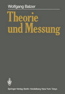 Book cover for Theorie und Messung