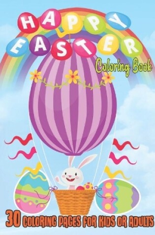 Cover of Happy Easter Coloring Book