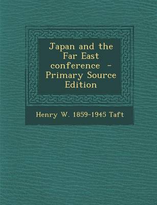 Book cover for Japan and the Far East Conference