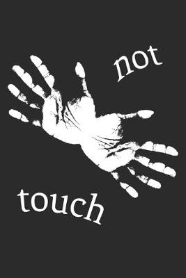 Book cover for Notizbuch - Do not touch