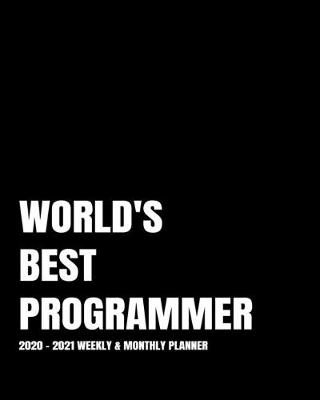 Book cover for World's Best Programmer Planner