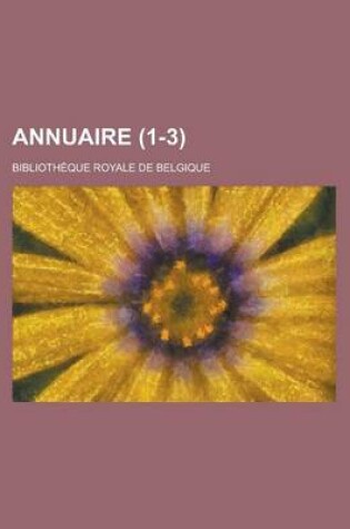 Cover of Annuaire (1-3 )