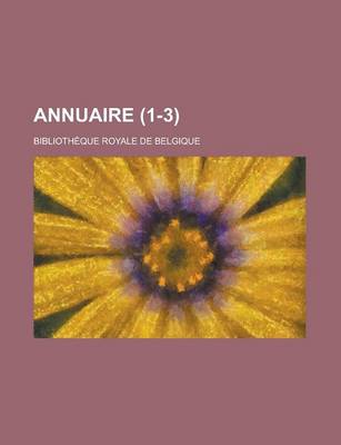 Book cover for Annuaire (1-3 )