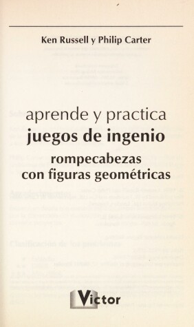 Book cover for Juegos de Ingenio 1