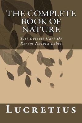 Book cover for The Complete Book of Nature