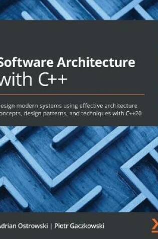 Cover of Software Architecture with C++