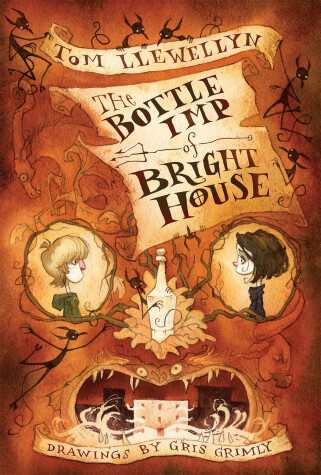 Book cover for The Bottle Imp of Bright House