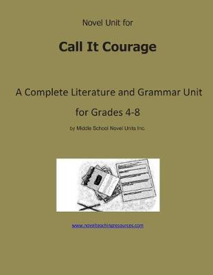 Book cover for Novel Unit for Call It Courage